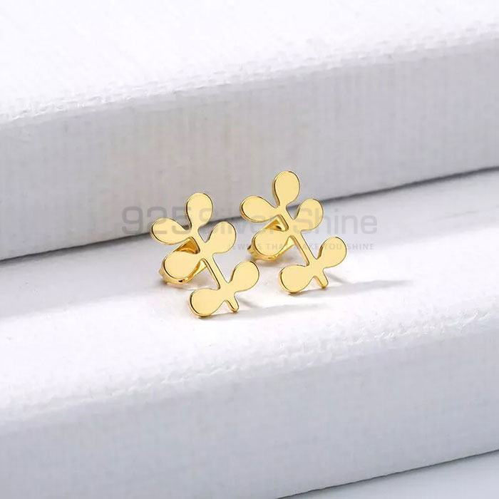 Flower Stud Earring Wholesaler In Sterling Silver FWME206_0