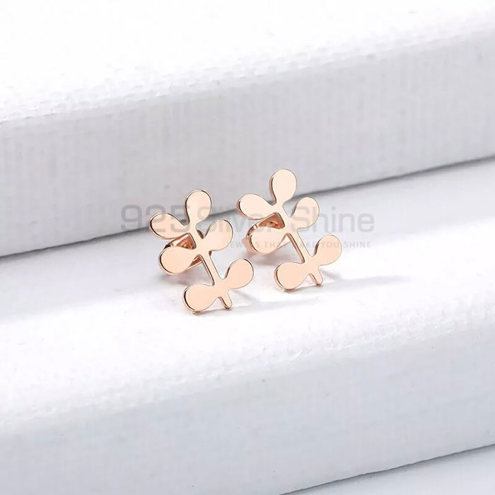 Flower Stud Earring Wholesaler In Sterling Silver FWME206_1