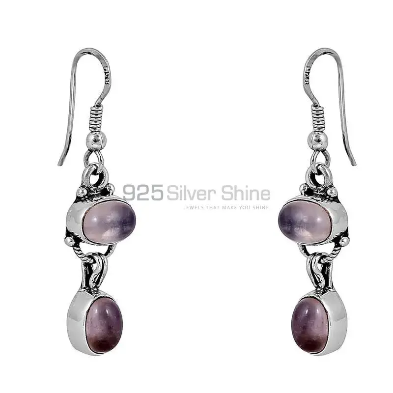 For Her Amethyst Gemstone Earring In 925 Sterling Silver Jewelry 925SE59_0