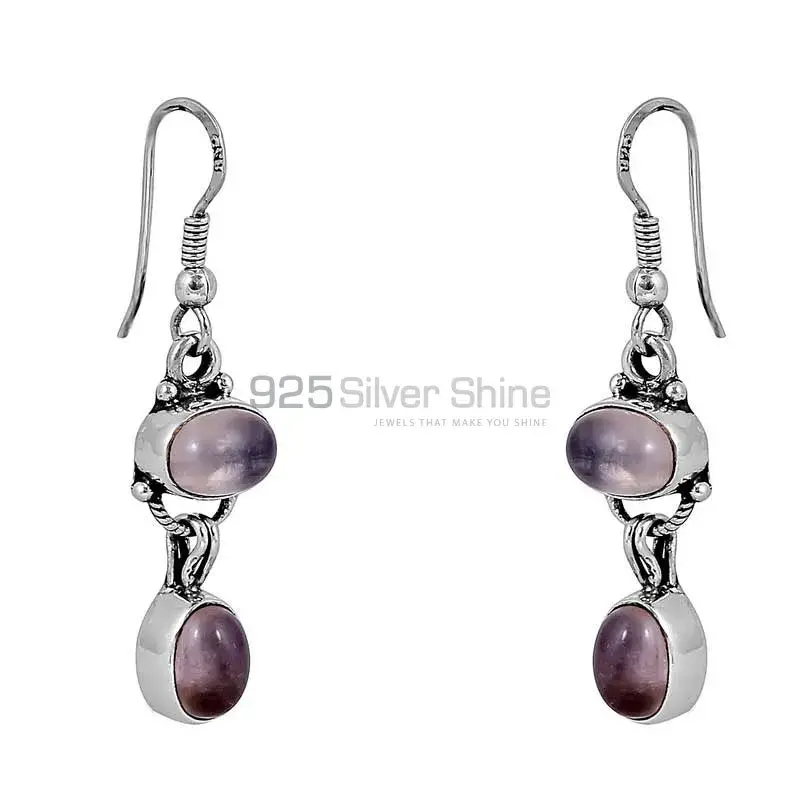 For Her Amethyst Gemstone Earring In 925 Sterling Silver Jewelry 925SE59_2