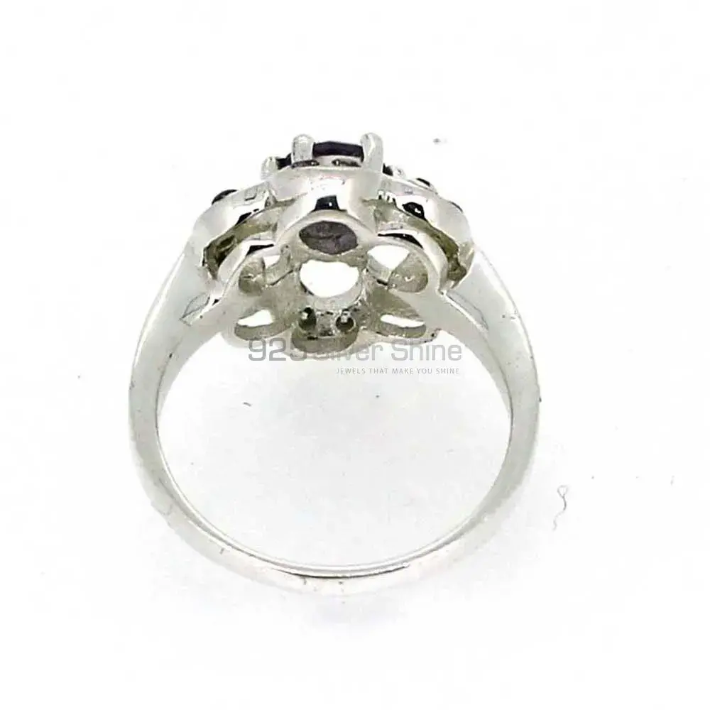 Sterling Silver Amethyst Gemstone Rings 925SR041-3_0
