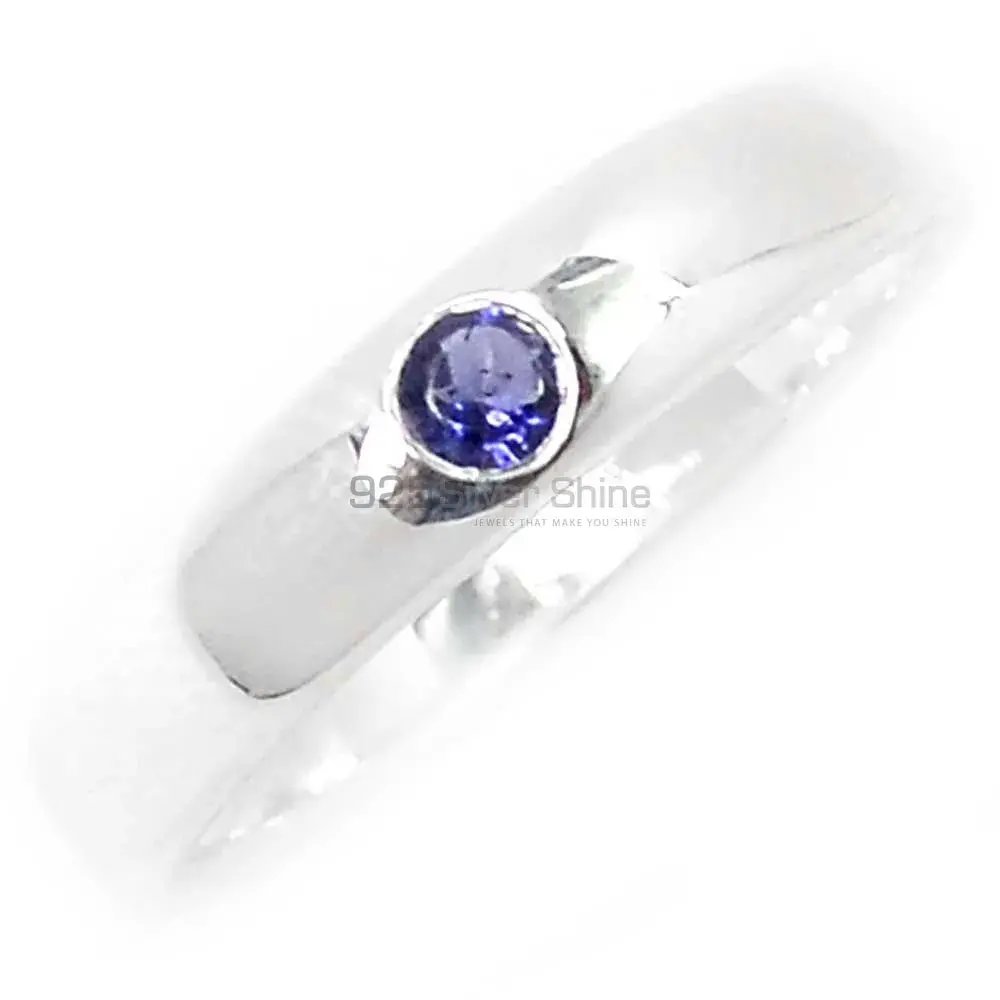 925 Silver Amethyst Gemstone Ring 925SR081-3