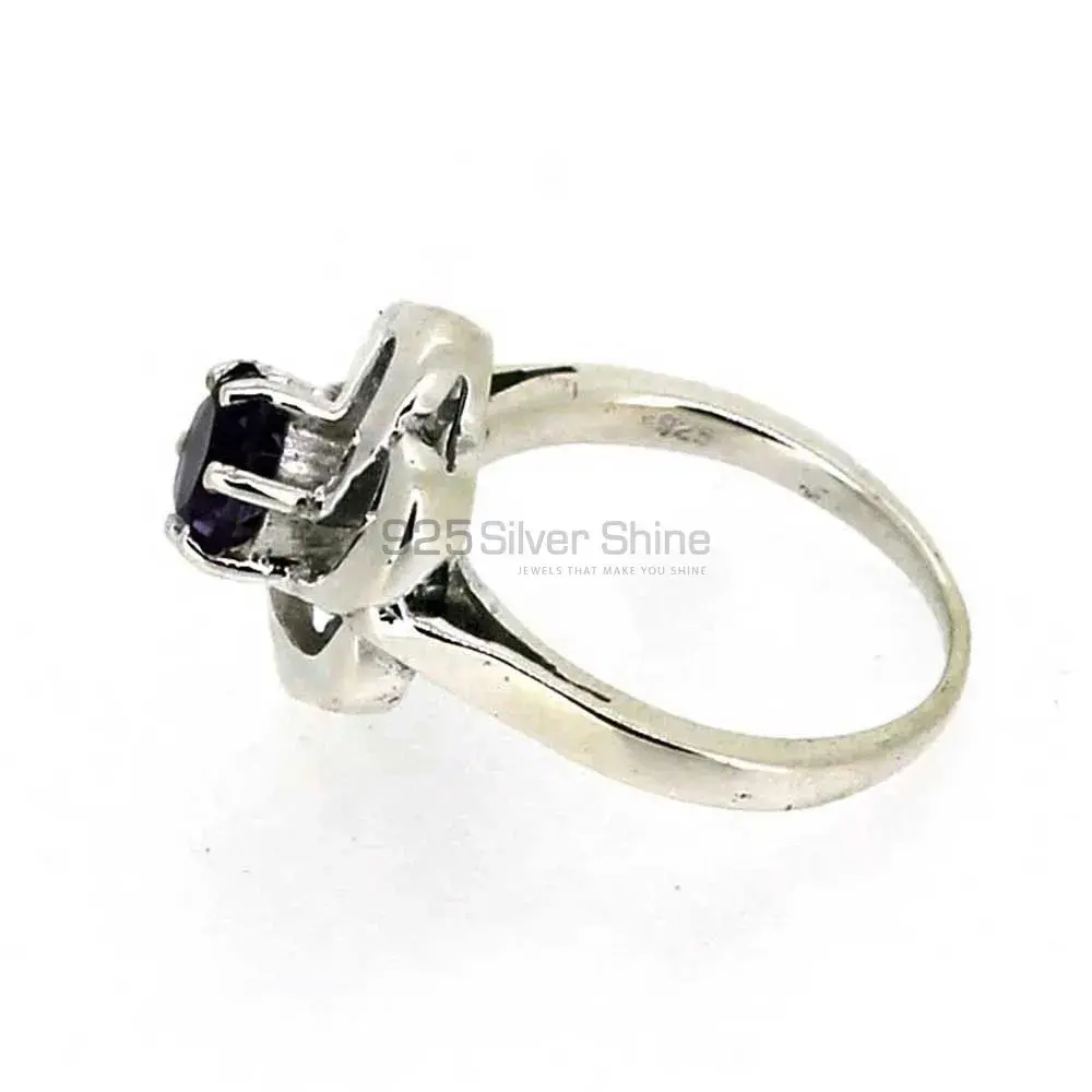Sterling Silver Amethyst Rings 925SR024-4_1