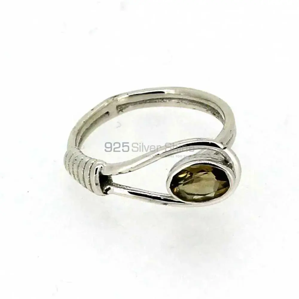 Sterling Silver Citrine Rings Jewelry 925SR028-4_1
