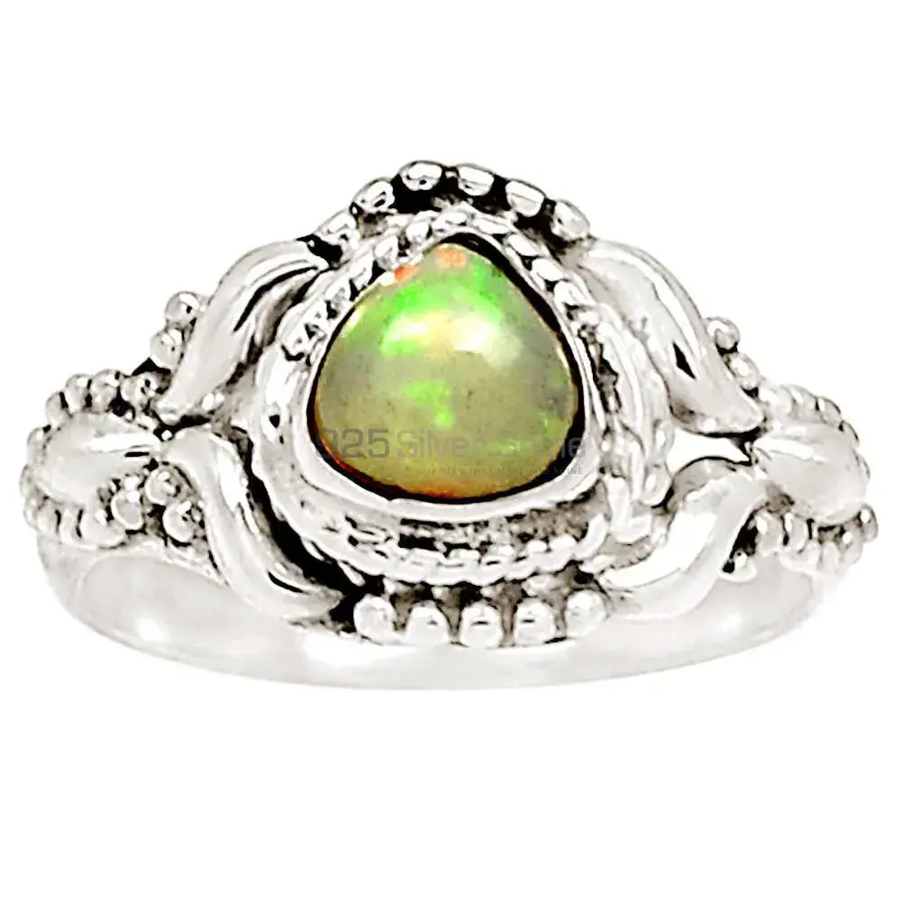 Genuine Opal Stone Ring In Sterling Silver 925SR2339_0