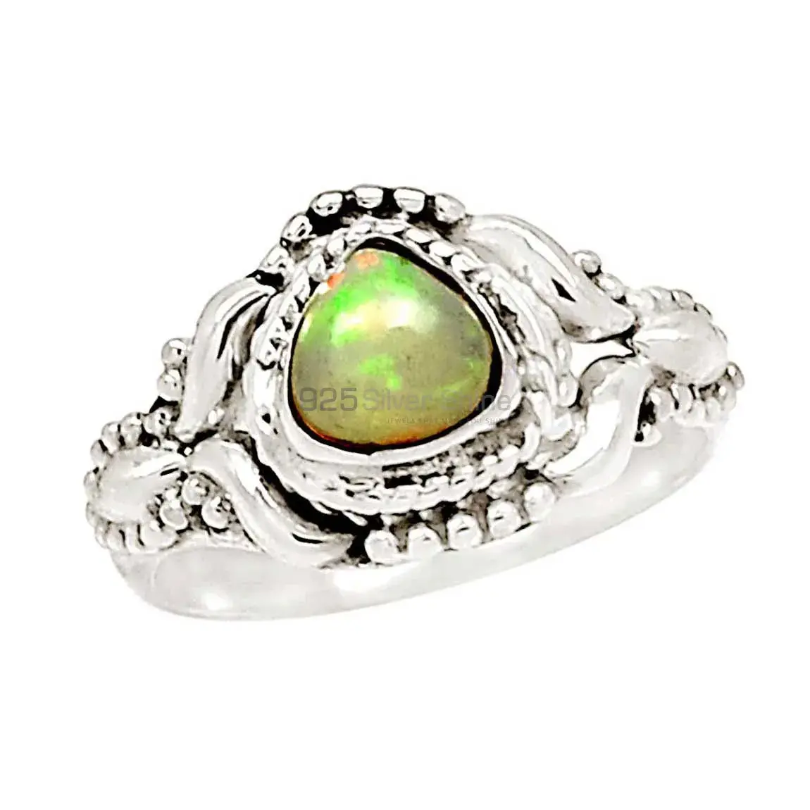 Genuine Opal Stone Ring In Sterling Silver 925SR2339_1