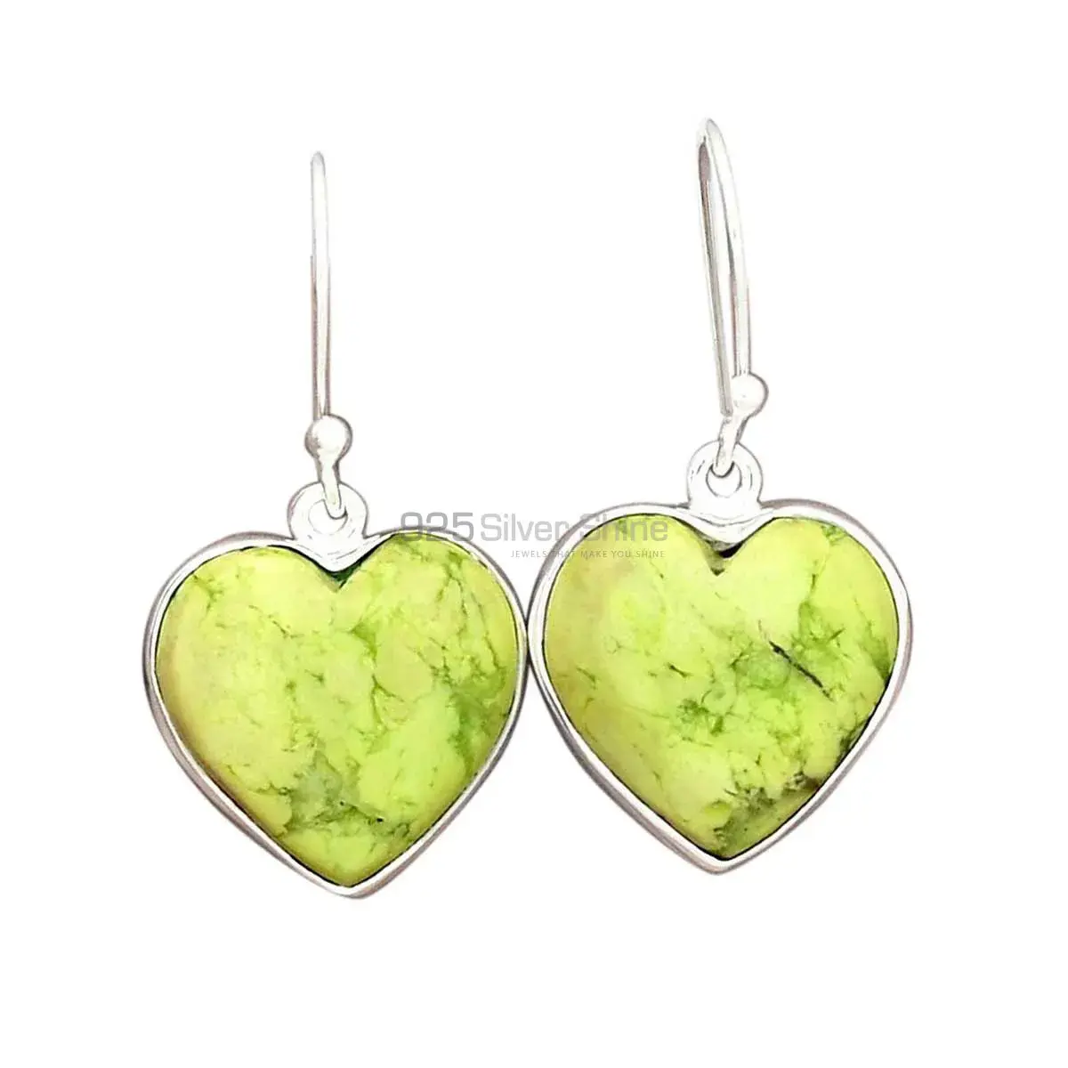 Genuine Agate Gemstone Earrings In Fine 925 Sterling Silver 925SE2268_0