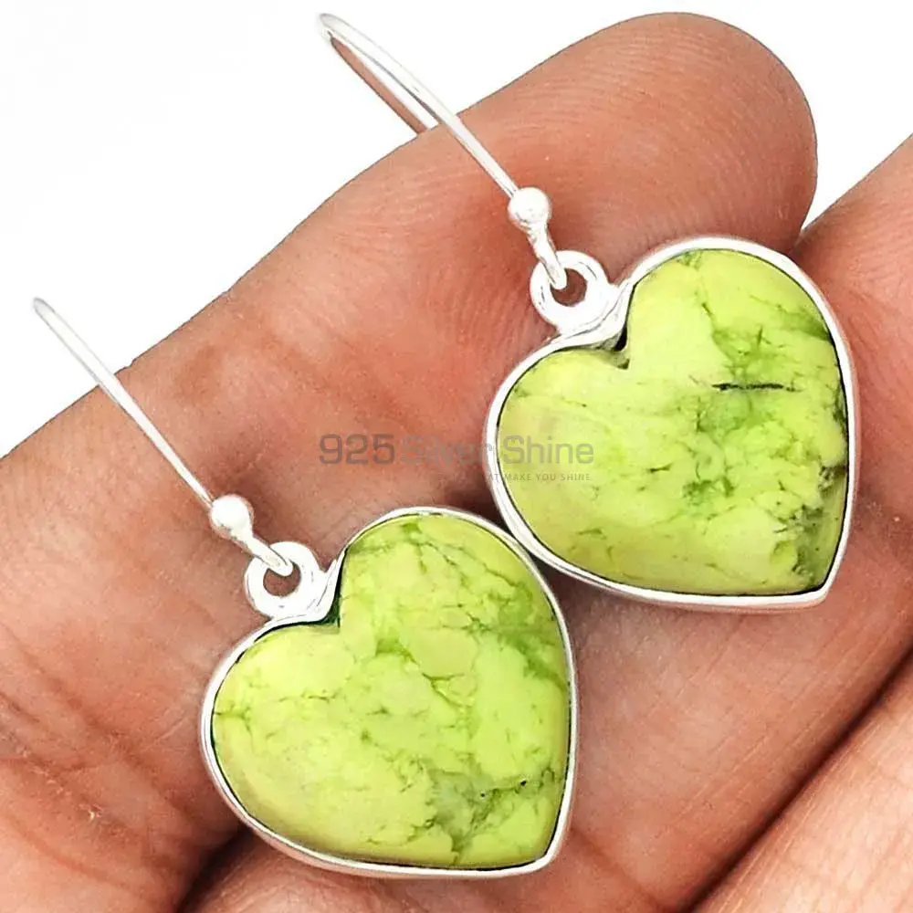 Genuine Agate Gemstone Earrings In Fine 925 Sterling Silver 925SE2268_0