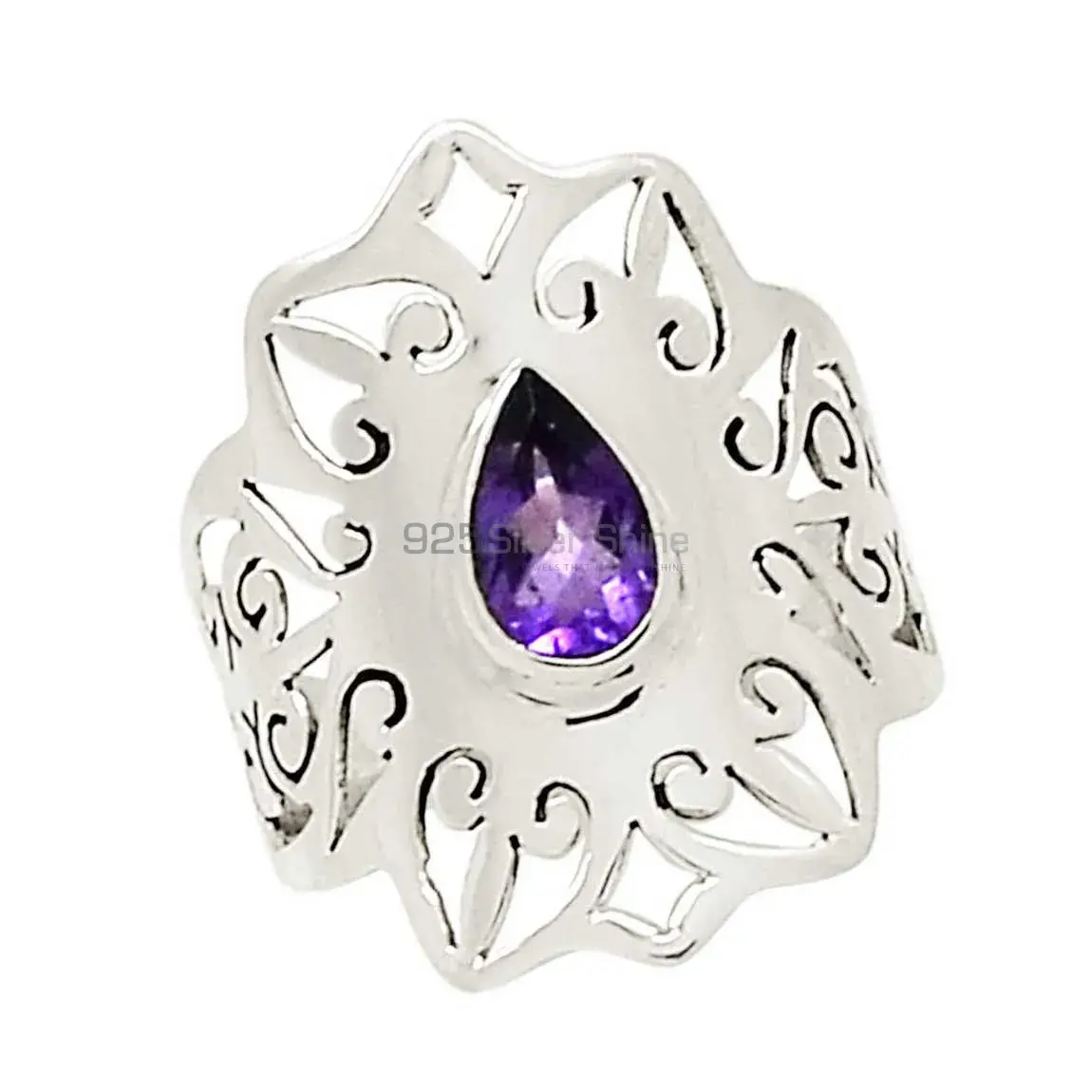 Filigree Design Sterling Silver Rings 925SR2376_0