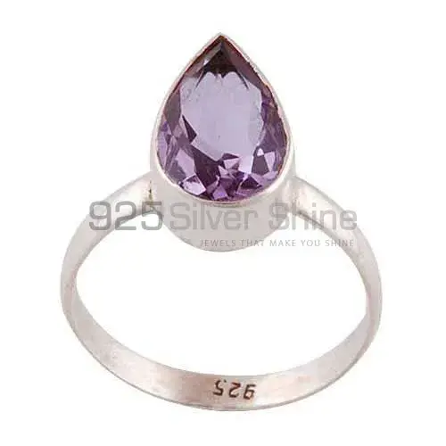 Sterling Silver Amethyst Cut Stone Rings 925SR3949