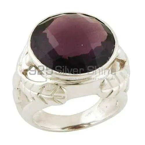 Sterling Silver Amethyst Engagement Rings 925SR3543