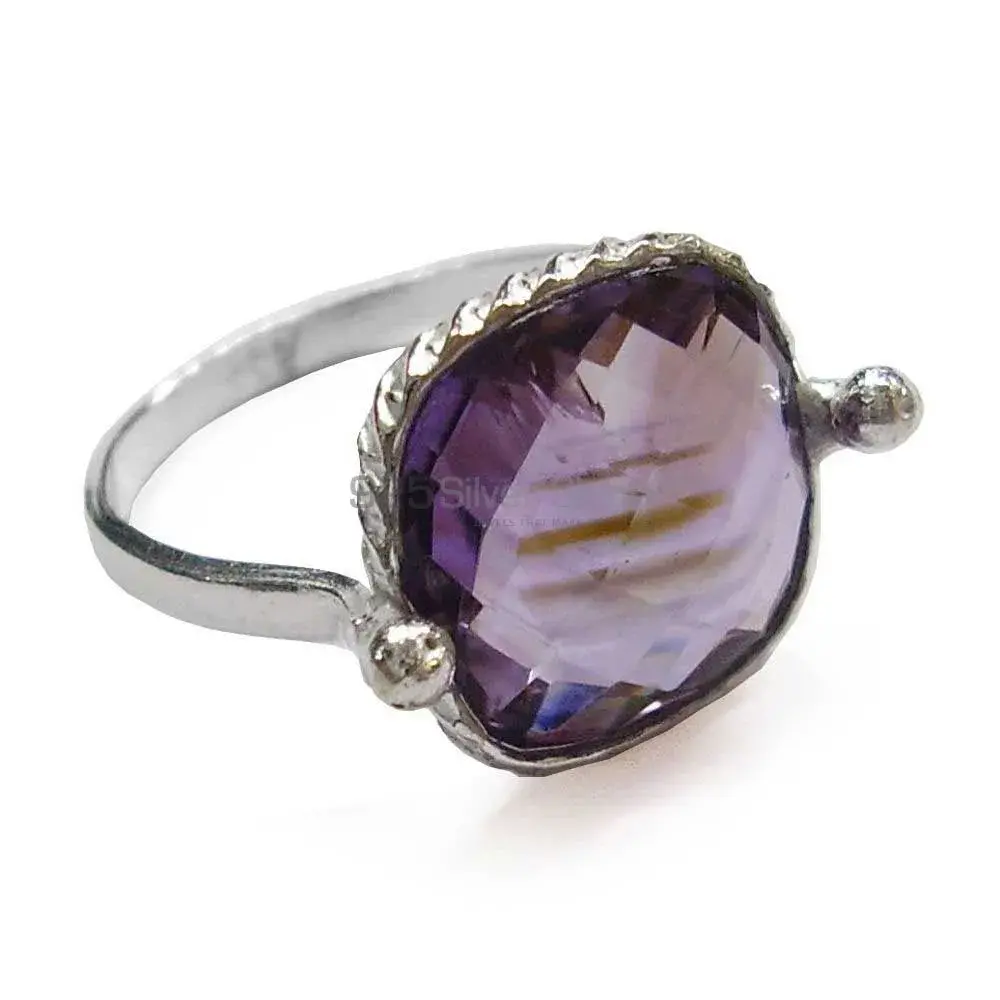 925 Silver Amethyst Rings For Women's 925SR3855