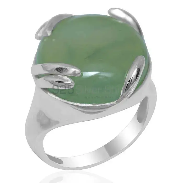 Natural Aventurine Gemstone Rings Manufacturer In 925 Sterling Silver Jewelry 925SR1943_0