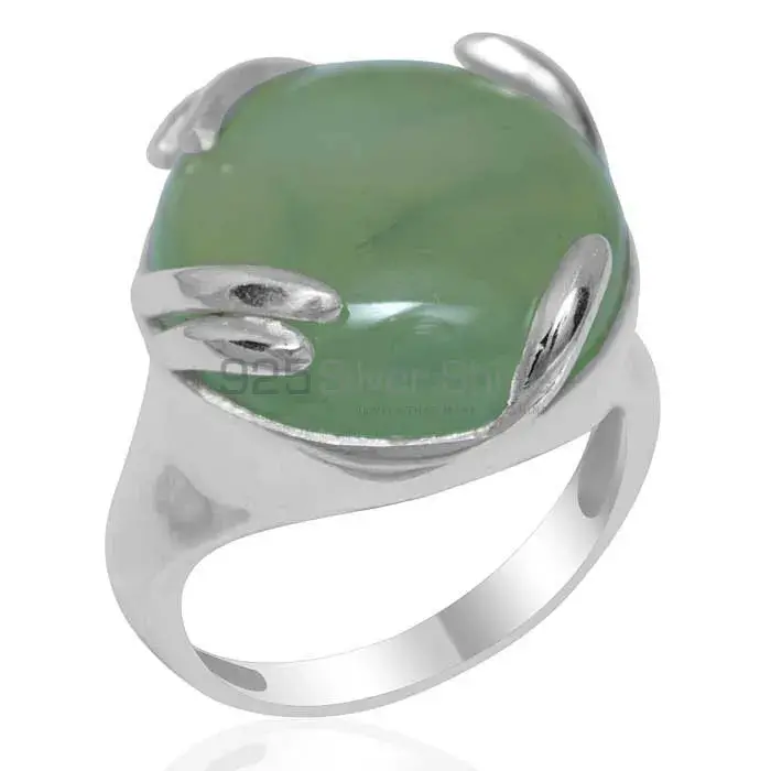 Natural Aventurine Gemstone Rings In 925 Sterling Silver Jewelry 925SR1943_1