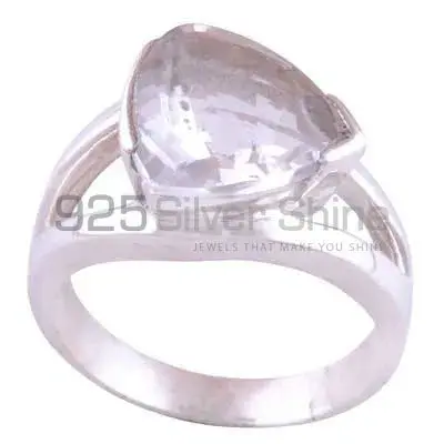 Genuine Crystal Gemstone Rings Manufacturer In 925 Sterling Silver Jewelry 925SR3470