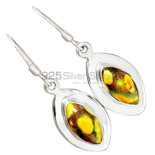 Genuine Eclipse Gemstone Earrings In 925 Sterling Silver Jewelry 925SE2738_1