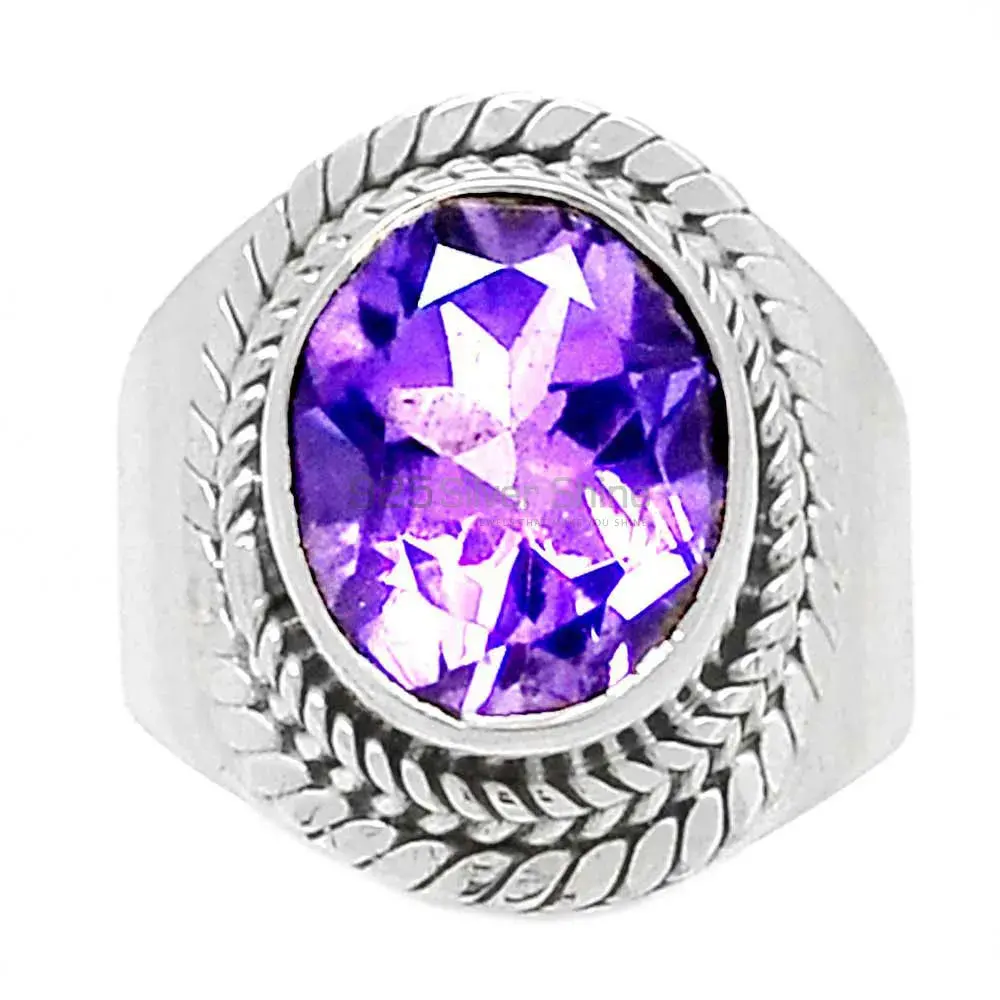 Amethyst Sterling Silver Rings Collections 925SR2371