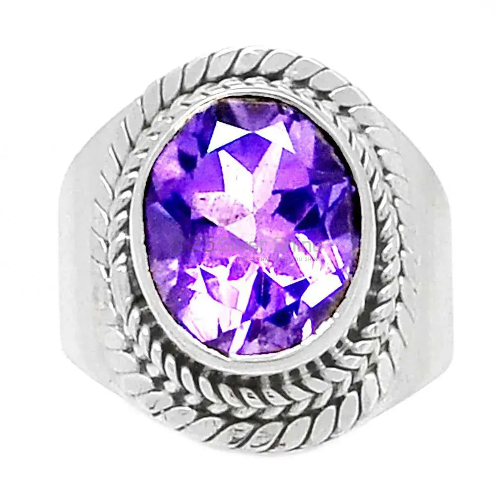 Amethyst Sterling Silver Rings 925SR2371_0