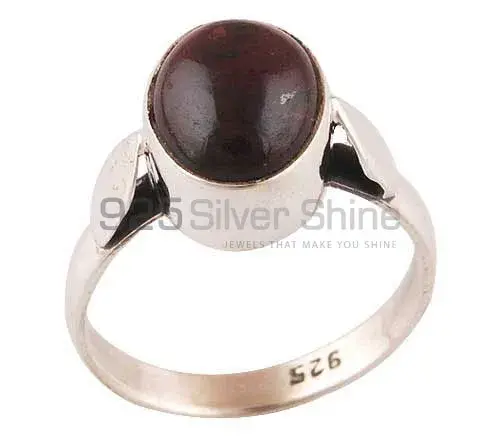 Sterling Silver Garnet Cab Stone Rings Jewelry 925SR2796_0