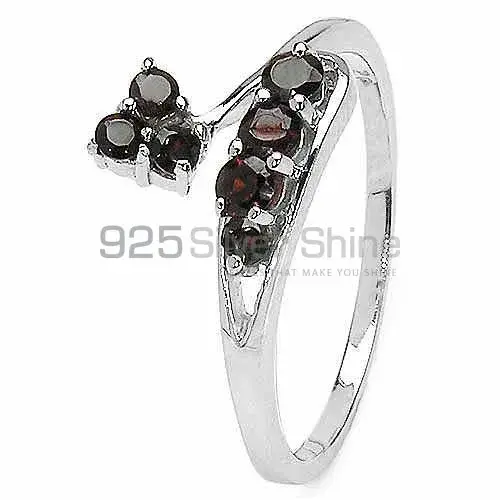 Genuine Garnet Gemstone Rings In Fine 925 Sterling Silver 925SR3112_0