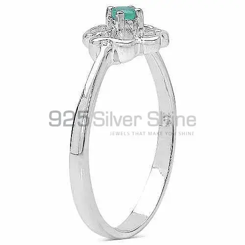Genuine green Onyx Gemstone Rings In 925 Sterling Silver Jewelry 925SR3309_1