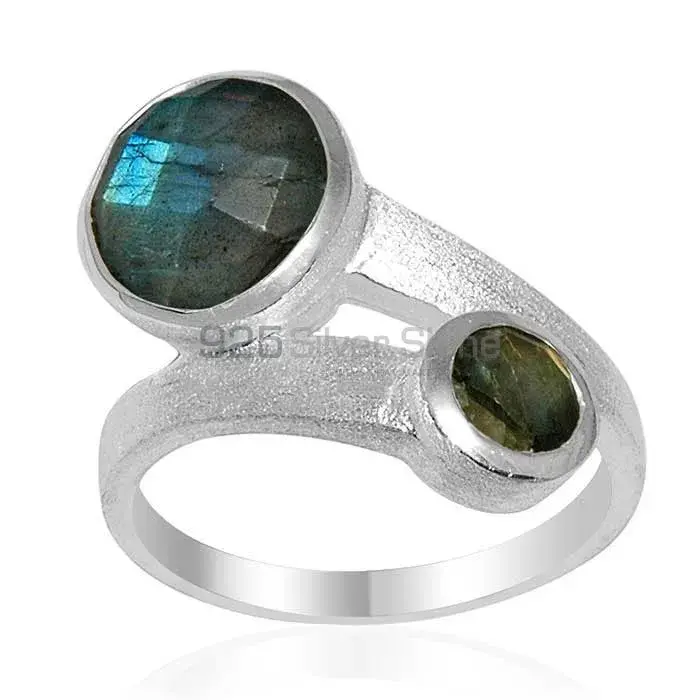 Genuine Labradorite Gemstone Rings In Solid 925 Silver 925SR1611