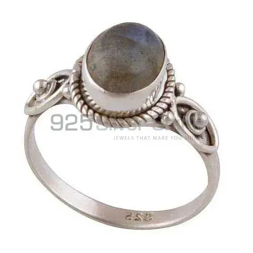 Genuine Labradorite Gemstone Rings In Solid 925 Silver 925SR2951_1