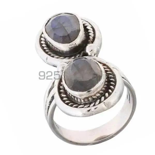 Genuine Labradorite Gemstone Rings In Solid 925 Silver 925SR3676_0