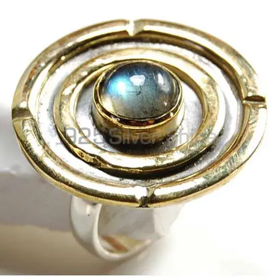 Genuine Labradorite Gemstone Rings Suppliers In 925 Sterling Silver Jewelry 925SR3700