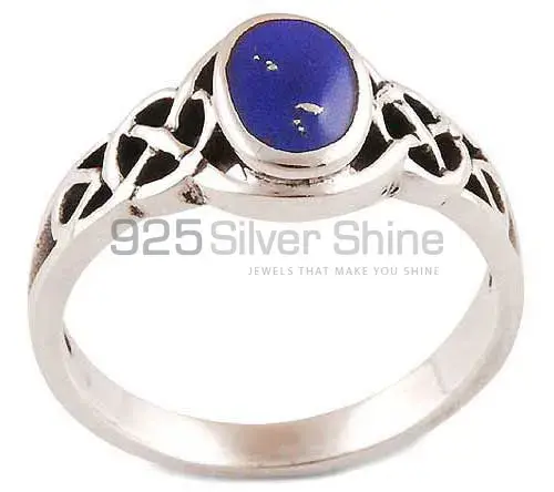 Genuine Lapis Gemstone Rings In 925 Sterling Silver Jewelry 925SR2899_0