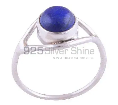 Genuine Lapis Gemstone Rings In Solid 925 Silver 925SR2793