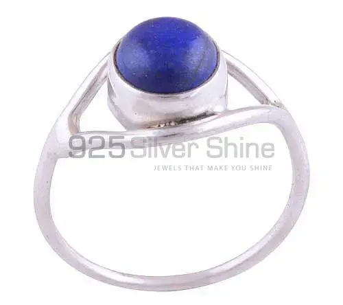 Genuine Lapis Gemstone Rings In Solid 925 Silver 925SR2793_0