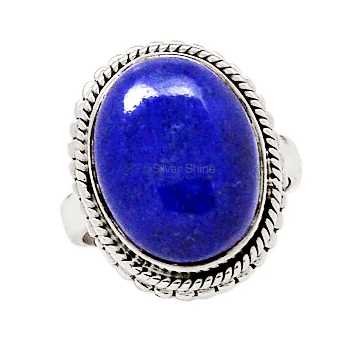 Genuine Lapis Lazuli Gemstone Ring In Sterling Silver 925SR2312_1