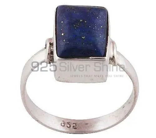 Genuine Lapis Lazuli Gemstone Rings In 925 Sterling Silver Jewelry 925SR2823_0