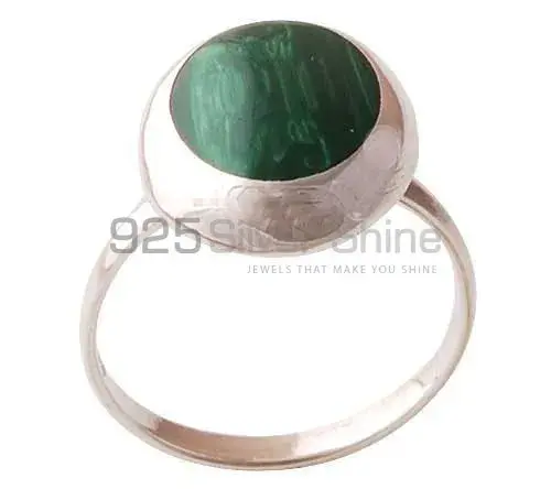 Genuine Malachite Gemstone Rings In Solid 925 Silver 925SR2872