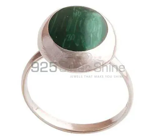 Genuine Malachite Gemstone Rings In Solid 925 Silver 925SR2872_0