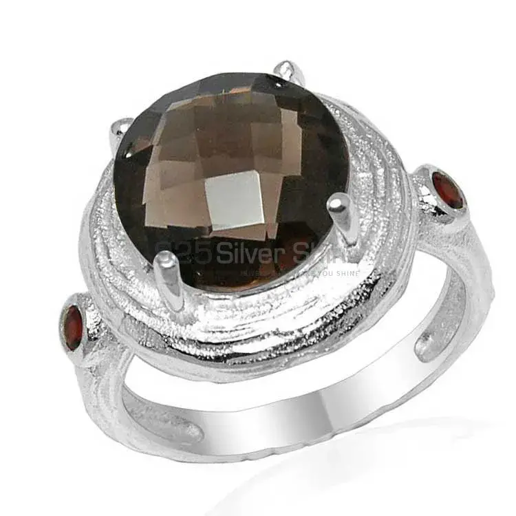 Genuine Multi Gemstone Rings In 925 Sterling Silver 925SR1608_0