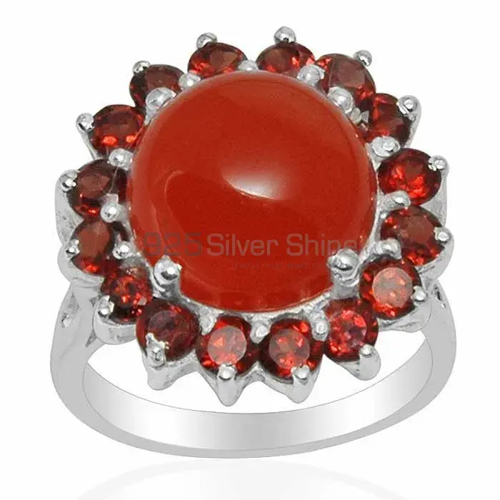 Genuine Multi Gemstone Rings In 925 Sterling Silver Jewelry 925SR1483_0
