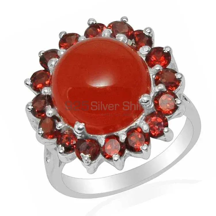 Genuine Multi Gemstone Rings Manufacturer In 925 Sterling Silver Jewelry 925SR1483_0