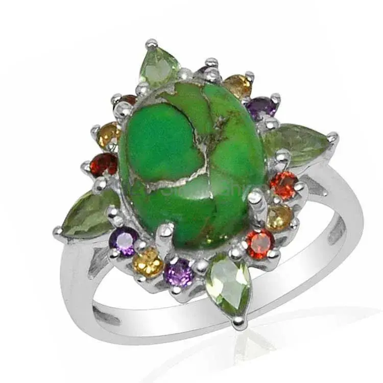 Genuine Multi Gemstone Rings In 925 Sterling Silver Jewelry 925SR1477_1