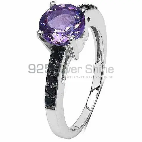 Genuine Multi Gemstone Rings Suppliers In 925 Sterling Silver Jewelry 925SR3054_1