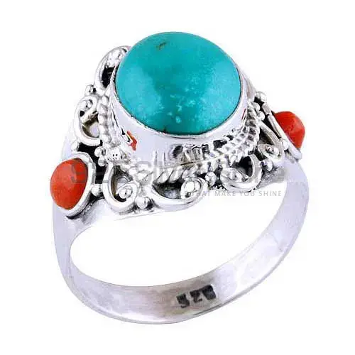 Genuine Multi Gemstone Rings Wholesaler In 925 Sterling Silver Jewelry 925SR2972