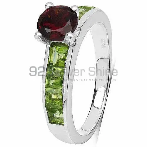 Genuine Multi Gemstone Rings Wholesaler In 925 Sterling Silver Jewelry 925SR3130_1