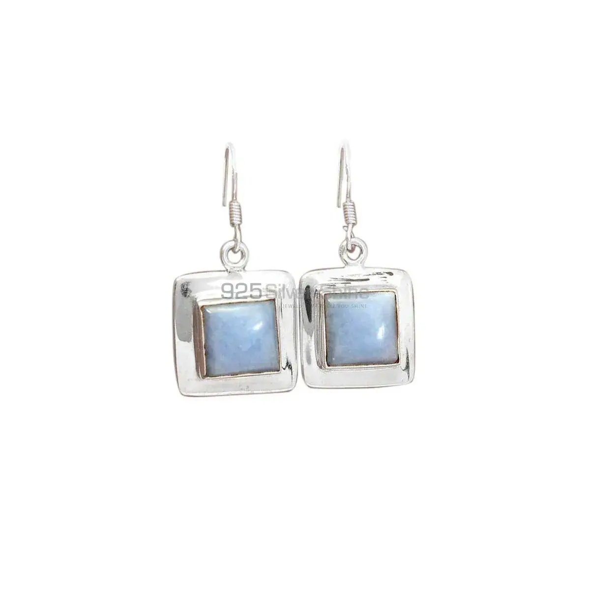 Genuine Opal Gemstone Earrings Manufacturer In 925 Sterling Silver Jewelry 925SE2684_9