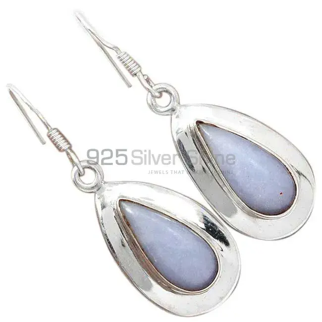 Genuine Opal Gemstone Earrings Manufacturer In 925 Sterling Silver Jewelry 925SE2684_8