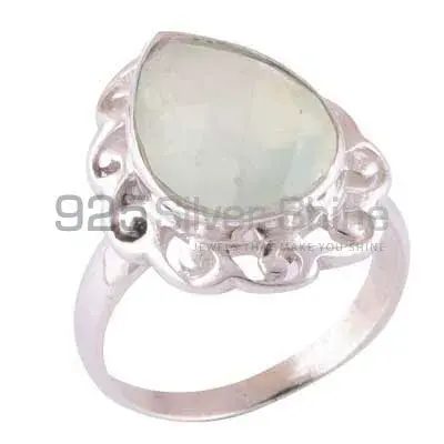 Genuine Rainbow Moonstone Rings In 925 Sterling Silver Jewelry 925SR3900_0