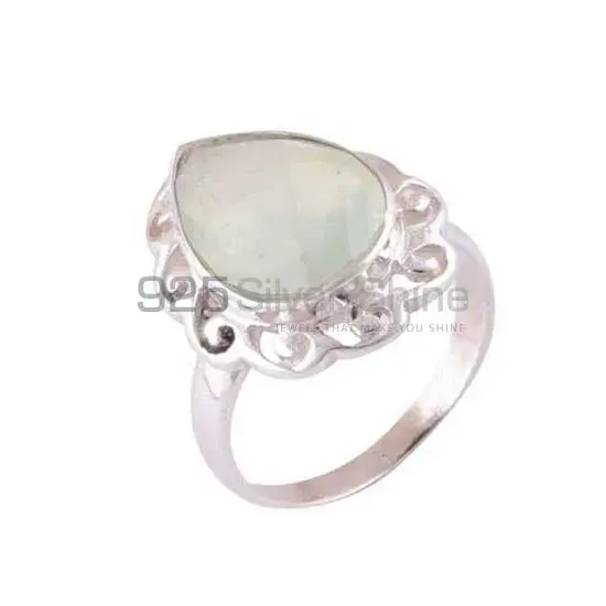 Genuine Rainbow Moonstone Rings In 925 Sterling Silver Jewelry 925SR3900_1