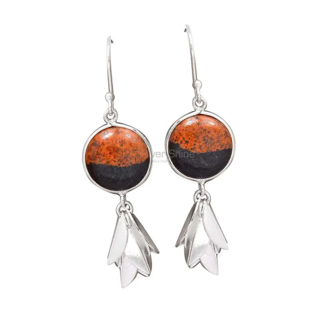 Genuine Sonora Sunset Gemstone Earrings In Fine 925 Sterling Silver 925SE3060