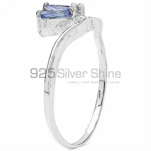 Genuine Tanzanite Gemstone Rings In 925 Sterling Silver Jewelry 925SR3306_1