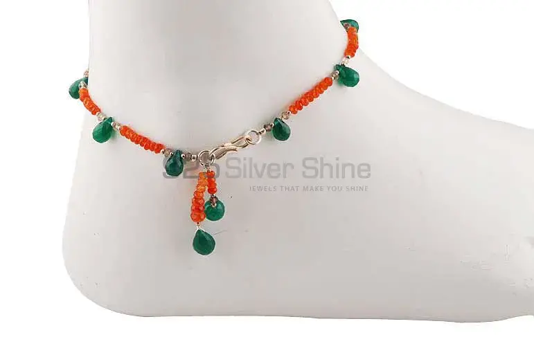 Handmade 925 Silver Plain Anklet Jewelry Manufacturer